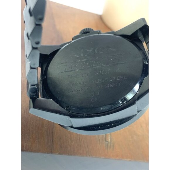 Nixon Men's Watch The Corporal Take Charge Quartz Black Dial Stainless Steel - Picture 6 of 14
